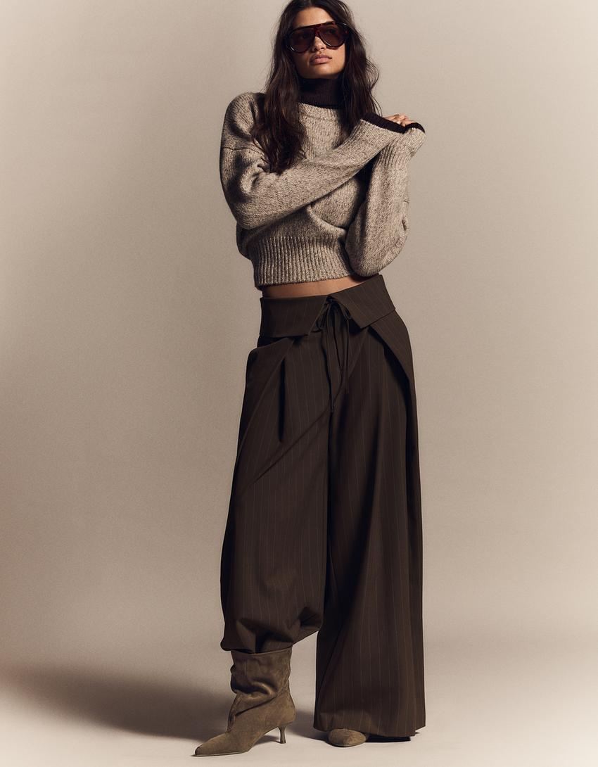 Botines holgados con tacón kitten